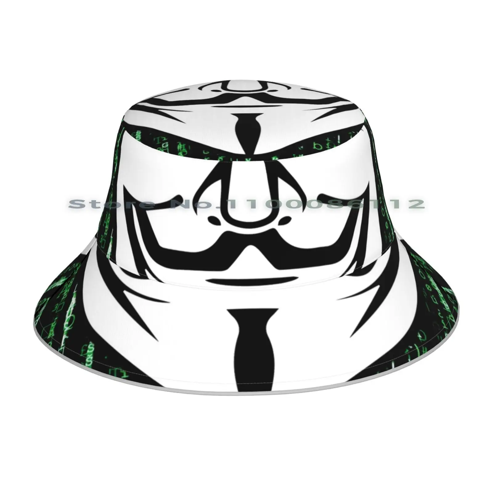 Облегающие шапки с Анонимной матрицей вязаная шапка анонимная Скрытая матрица