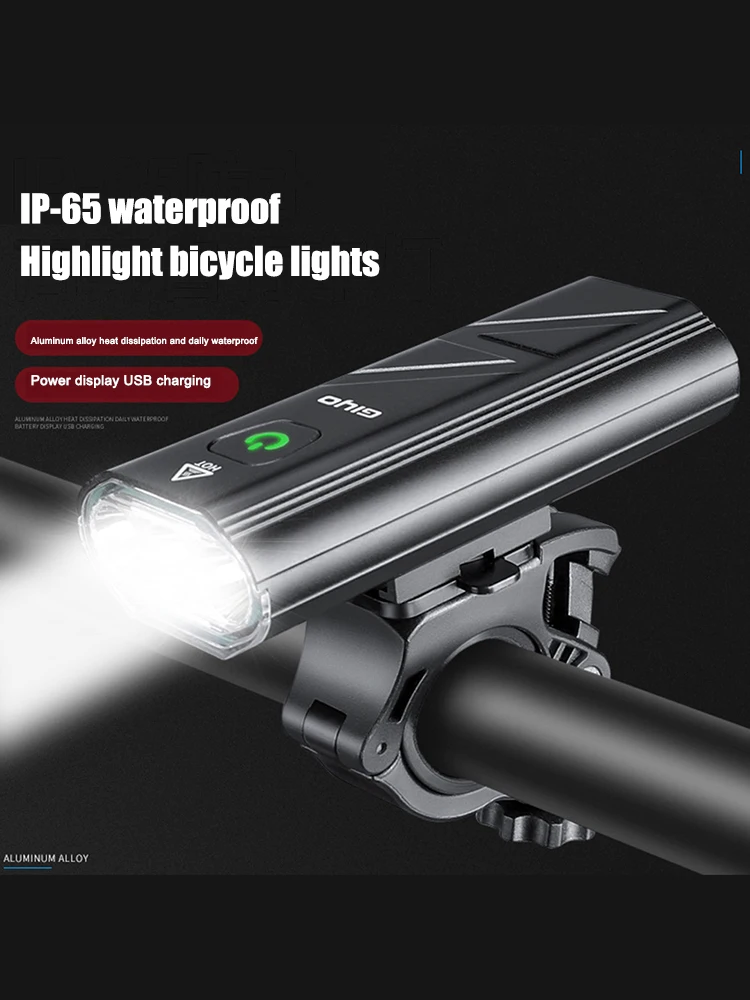 

Передняя светодиодная фара T6 для горного велосипеда, фонарь для ночной езды на велосипеде, зарядка через USB