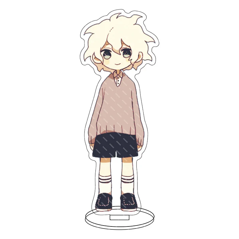 Милый брелок для ключей Danganronpa 2 Nagito Komaeda Chiaki Nanami креативная акриловая модель на