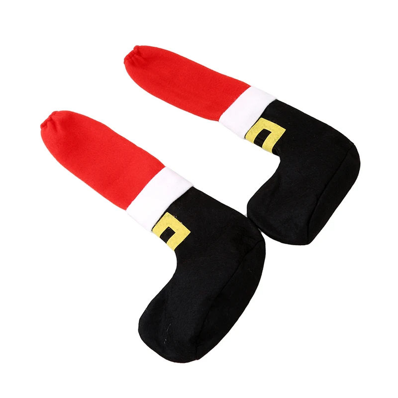 

Чехлы на ножки стола для стульев, 4 шт./компл., украшение для вечерние, рождественское смешное Рождественское украшение для стола, подарки на ...