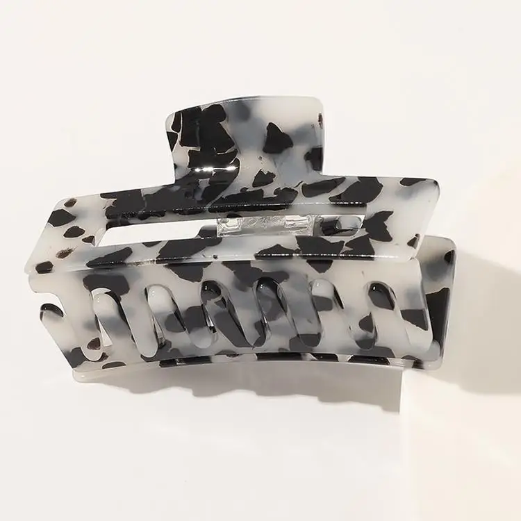 

3 color Leopard Print Girl hair pins Crab Claw Clamp Women Barrettes Scrub hair clips hair accessories Headwear