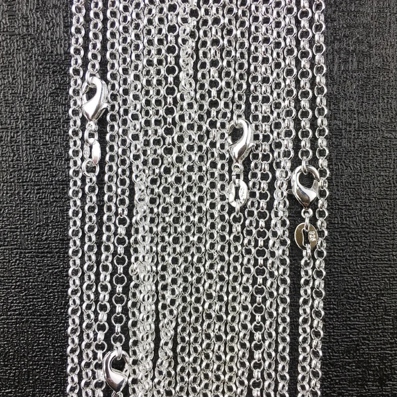 Хип-хоп Рок Мода Воротник волнистая цепочка ожерелье золотой серебряный цвет