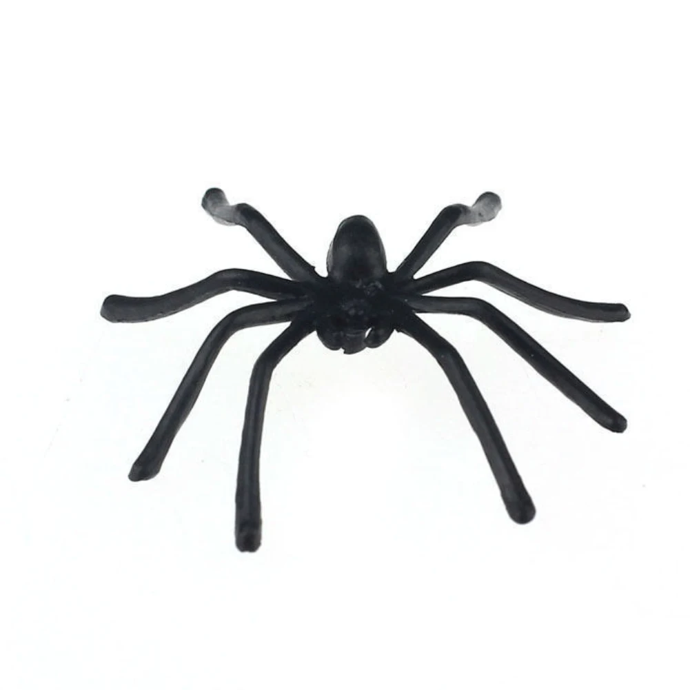 20Pcs Halloween Plastic Luminous Simulation Spider Joking Toy Prop Party Decor | Игрушки и хобби
