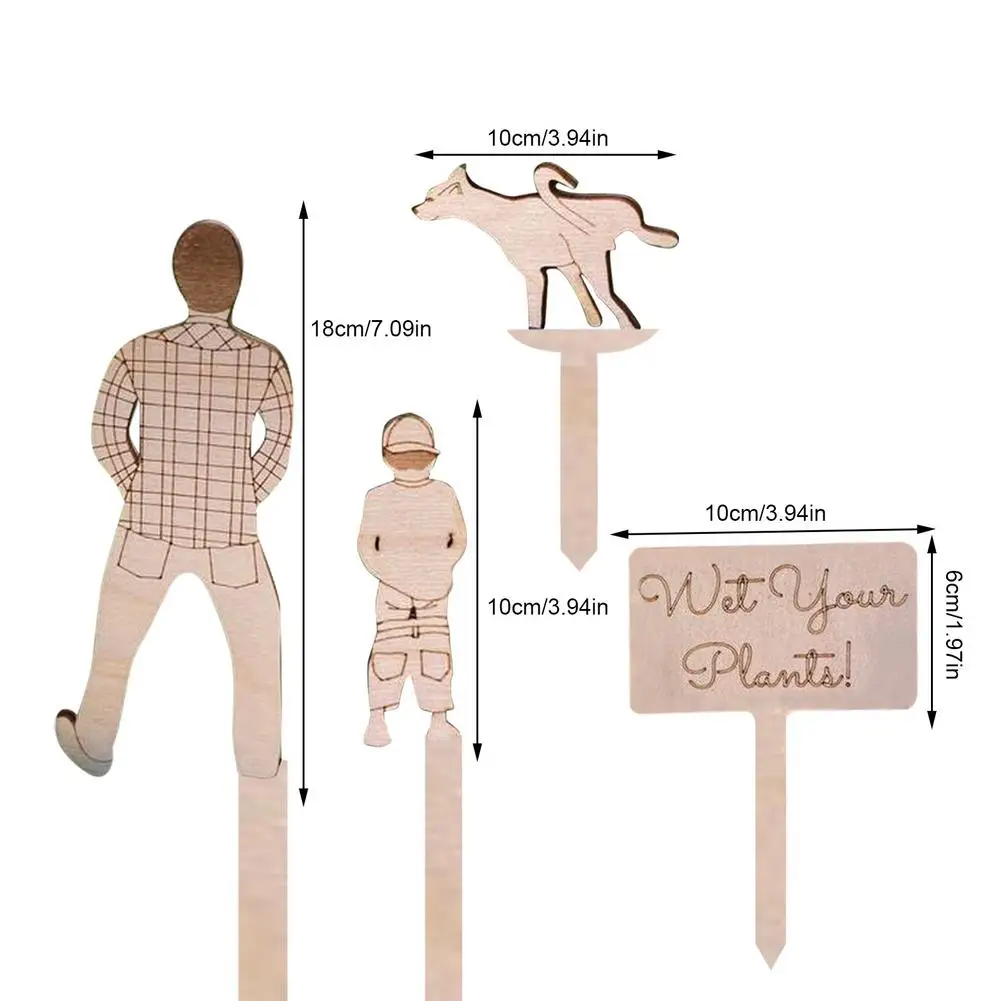 

Funny Plant Markers Plant Label Sign Family Father Son Dog Plant Sign Tags Flowers And Plants Tags Garden Decoration Tools