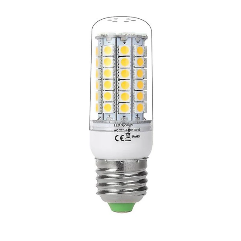 Светодиодная лампа Е27/Е14 SMD5730 для светильников 220 В 24/36/48/56/69/72 светодиода|e14 led bulb