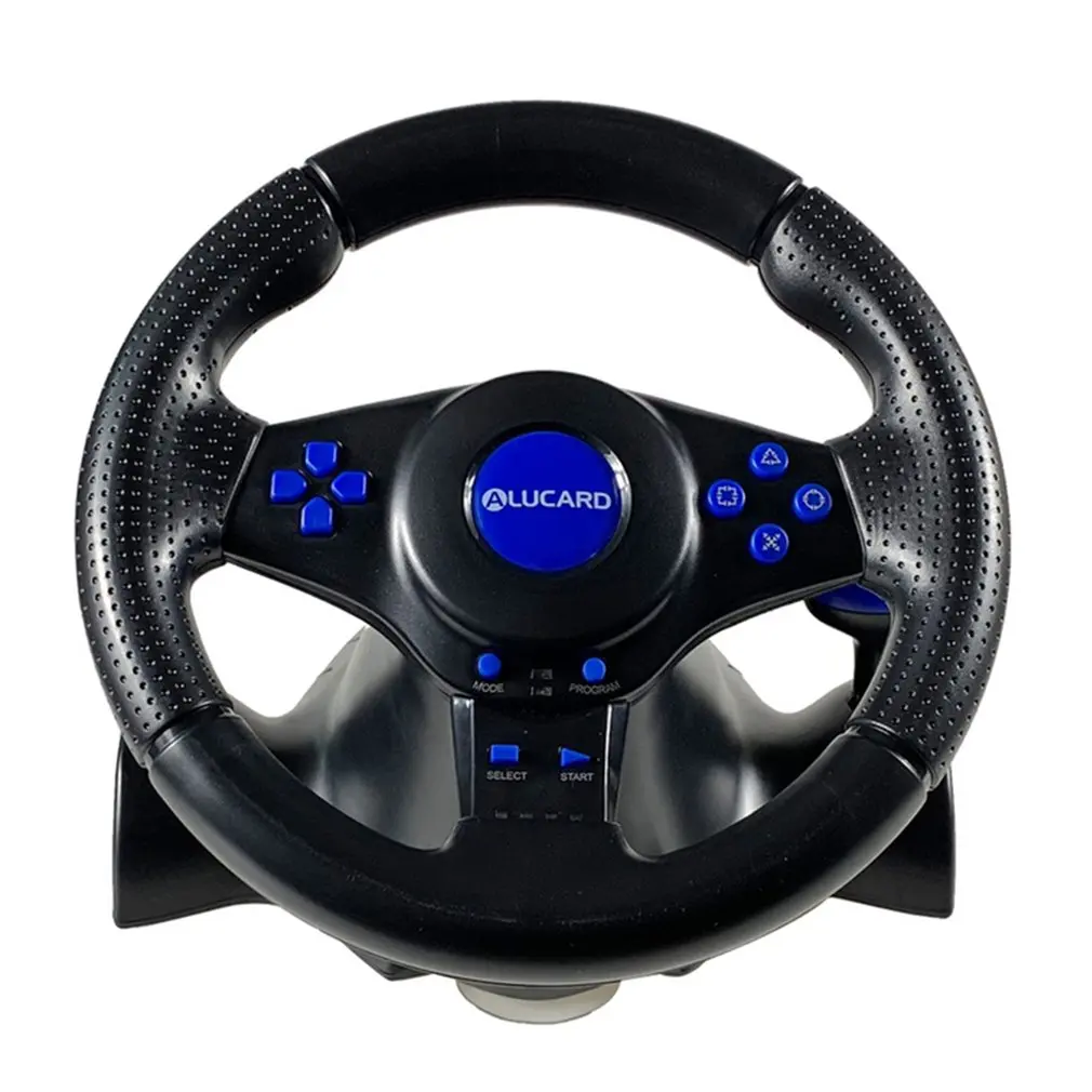 Racing Game Steering Wheel for PS4 for XBOX ONE 360 PS3 PC for N- SWITCH PC Android Seven In One Steering Wheel Accessories enlarge