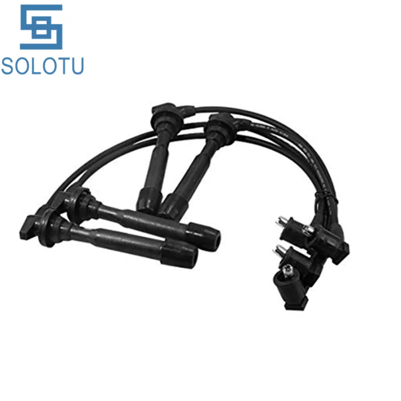 Автоматическая Свеча зажигания набор проводов кабель для COUPE ELANTRA матрица G4GC G G4GB