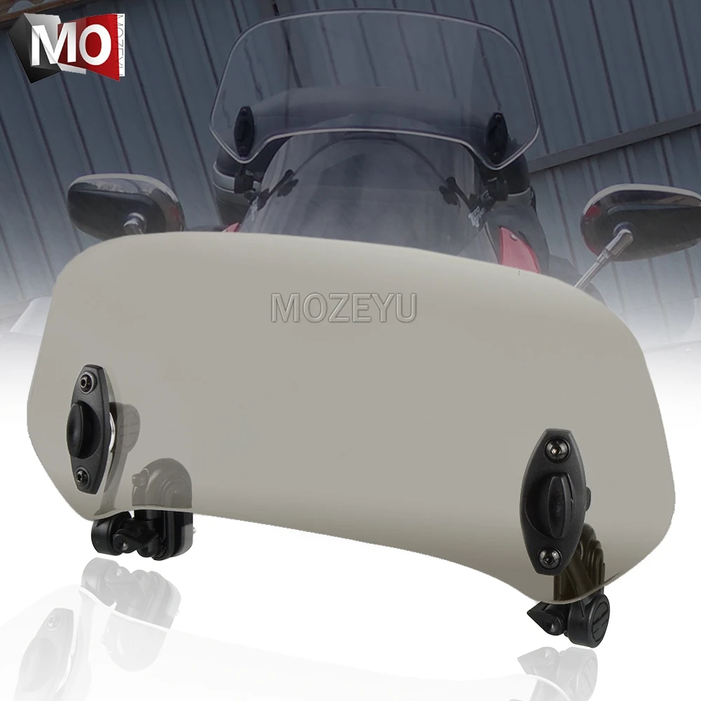 Удлинитель лобового стекла для мотоцикла спойлер ветровой экран пневматический