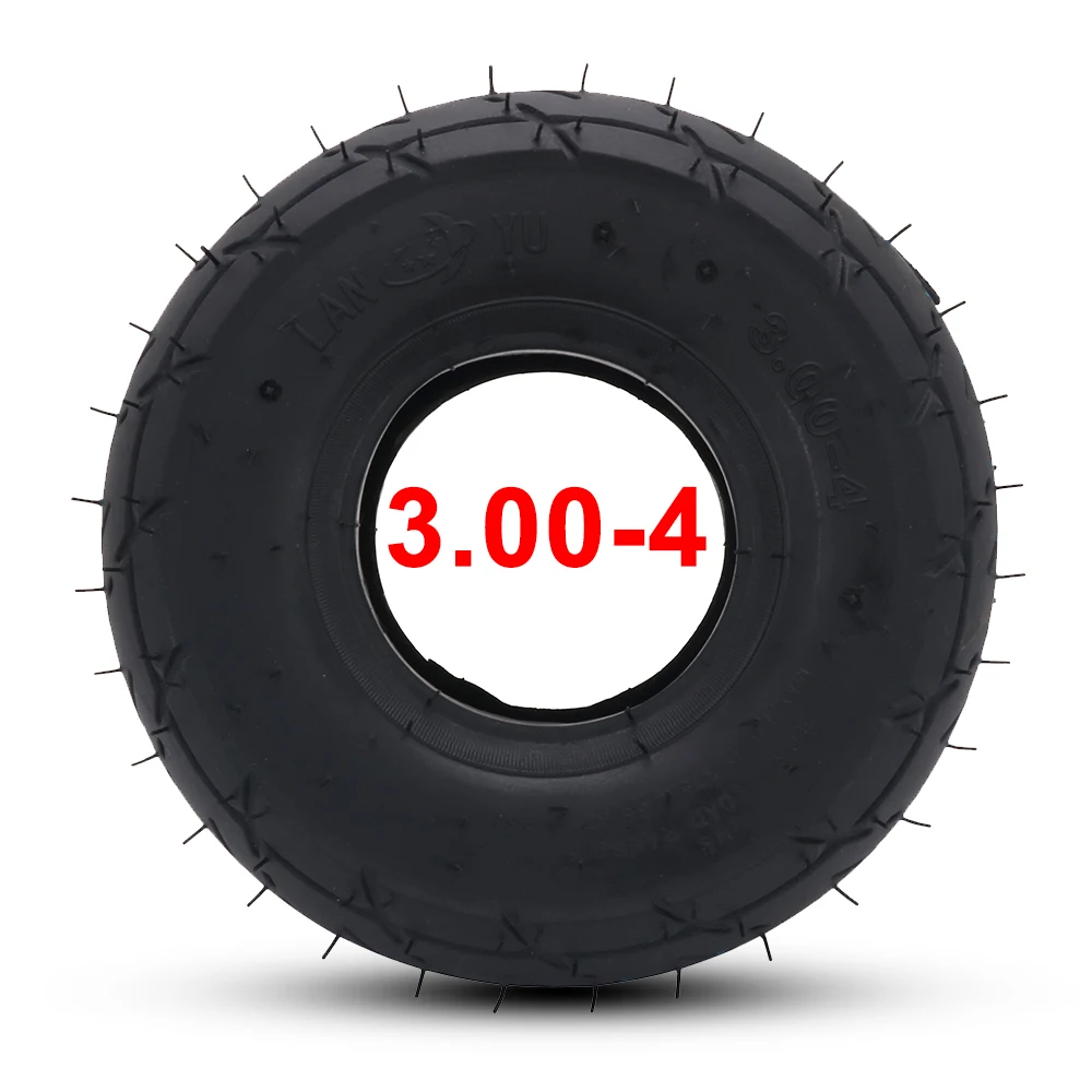 outer Tyre Мотоцикл 3,00-4 3,00X4 1" x 3" дюймов внутренняя внешняя шина шины трубка для Электрический газовый скутер инфляционное колесо пневматический E-bike - Цвет: outer Tyre