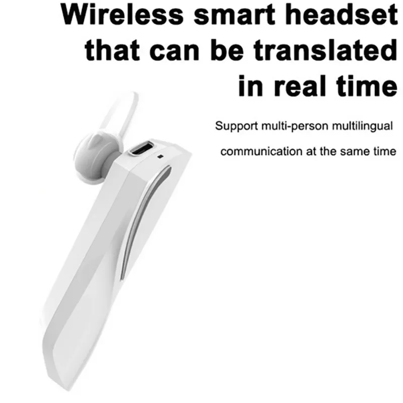 Смарт гарнитура для перевода беспроводные bluetooth наушники вкладыши стерео бизнес