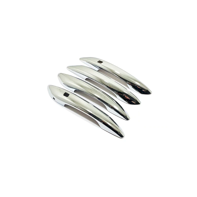 ABS хромированная защита двери автомобиля декоративная ручка накладка Стайлинг