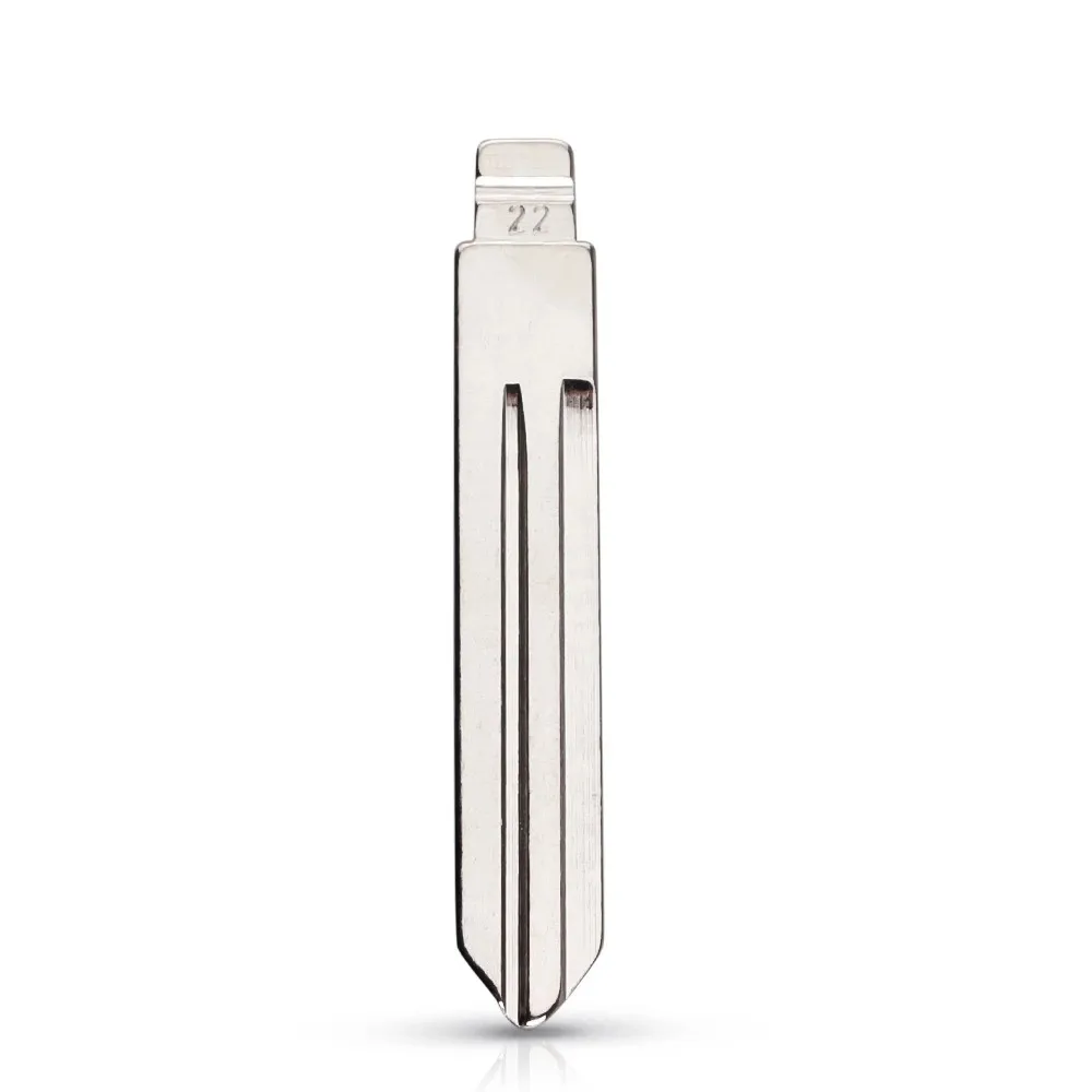 Keychannel 10 шт./лот #22 Lishi NSN14 металлический пустой неразрезанный лезвие для KD VVDI Remote Key