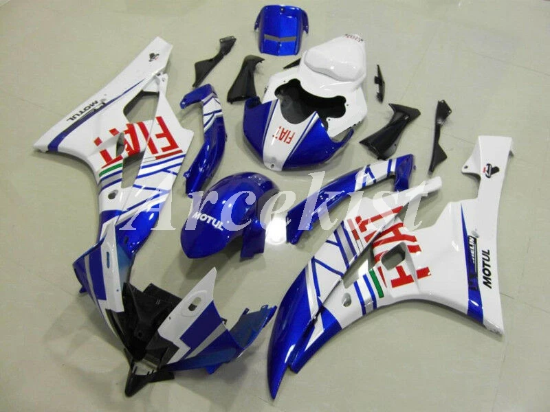 

New ABS Motorcycle Whole fairing Kits Fit for YAMAHA YZF-R6 R6 2006 2007 06 07 bodywork set red blue Fiat
