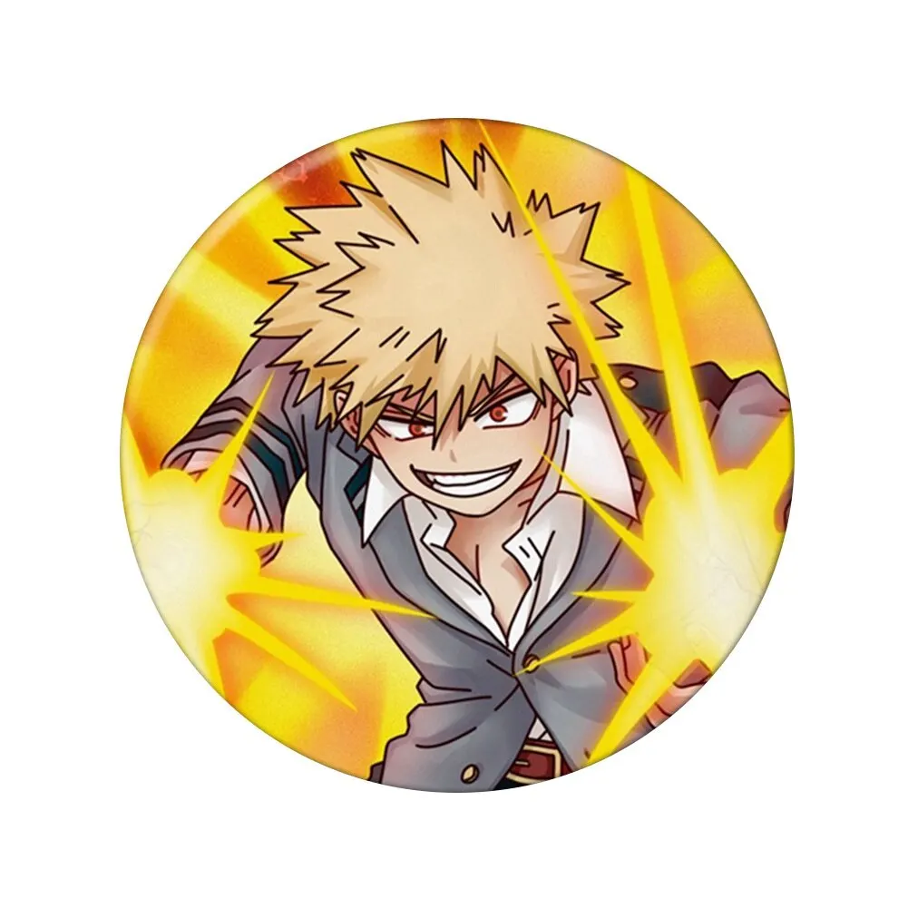 

insignia de anime My Hero Academia Anime Peripheral Cartoon Round Character Avatar Badge Accessories Gift