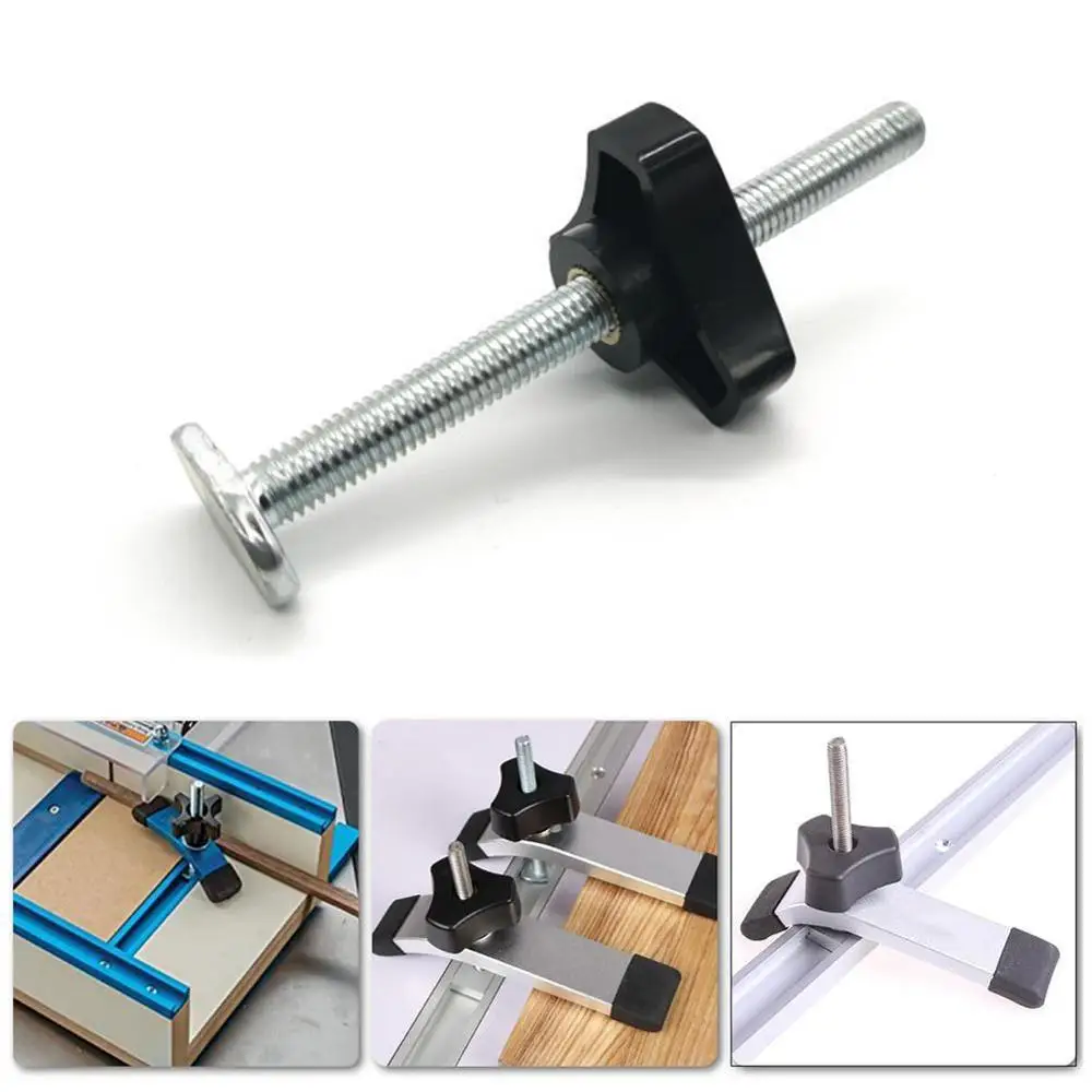 Ручная ручка t треки Т образными пазами прочный болт слайд блочные зажимы