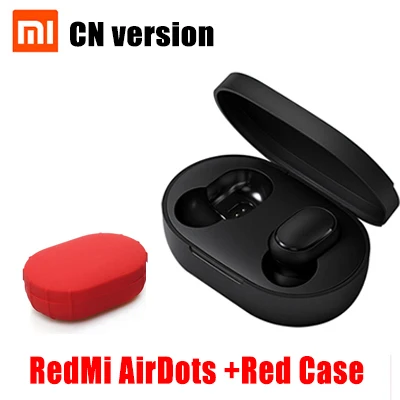 CN Package 5 Xiaomi Redmi Airdots True беспроводной Bluetooth 5,0 наушники TWS наушники Handsfree Eeadphones AI управление с микрофоном - Цвет: CN Package 5