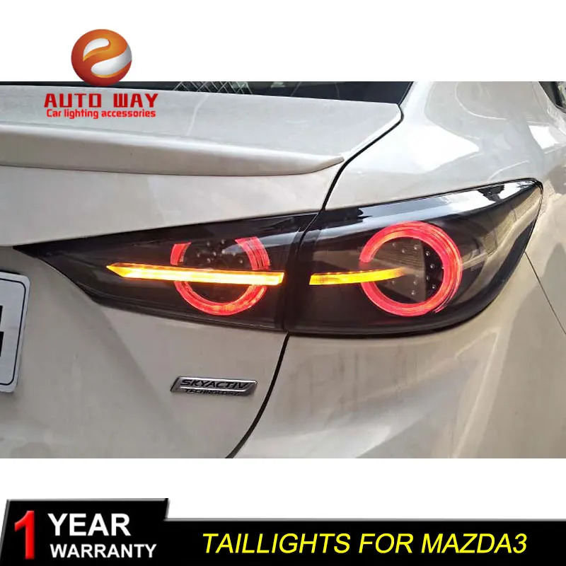 Чехол для стайлинга автомобиля Mazda 3 Mazda3 Axela M3 2014 2018 задние фонари задний