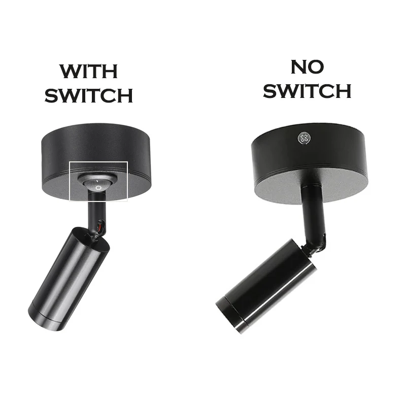 1 Вт 3 настенные светодиодные шланги гибкая прикроватная лампа для дома отеля