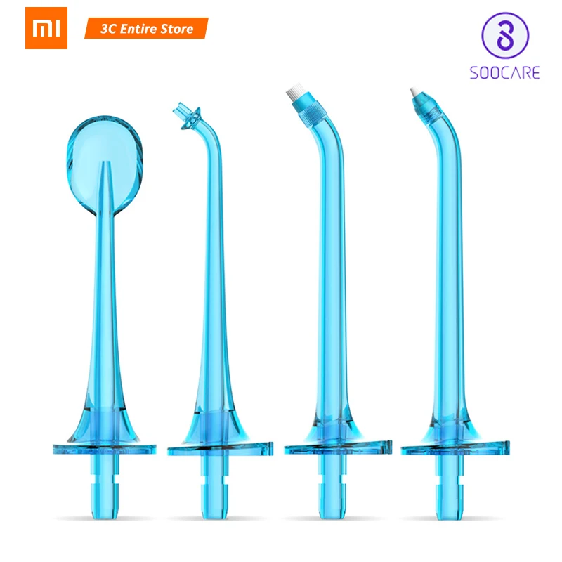 Xiaomi SOOCAS W3 Портативный 2 шт./компл. водный Flosser выхлопные трубы зубы ирригатор полости рта Стандартный тип от Xiaomi Youpin