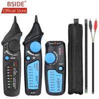 bside fwt81 cable tracker rj45 rj11 telephone wire network lan tv electric line finder tester