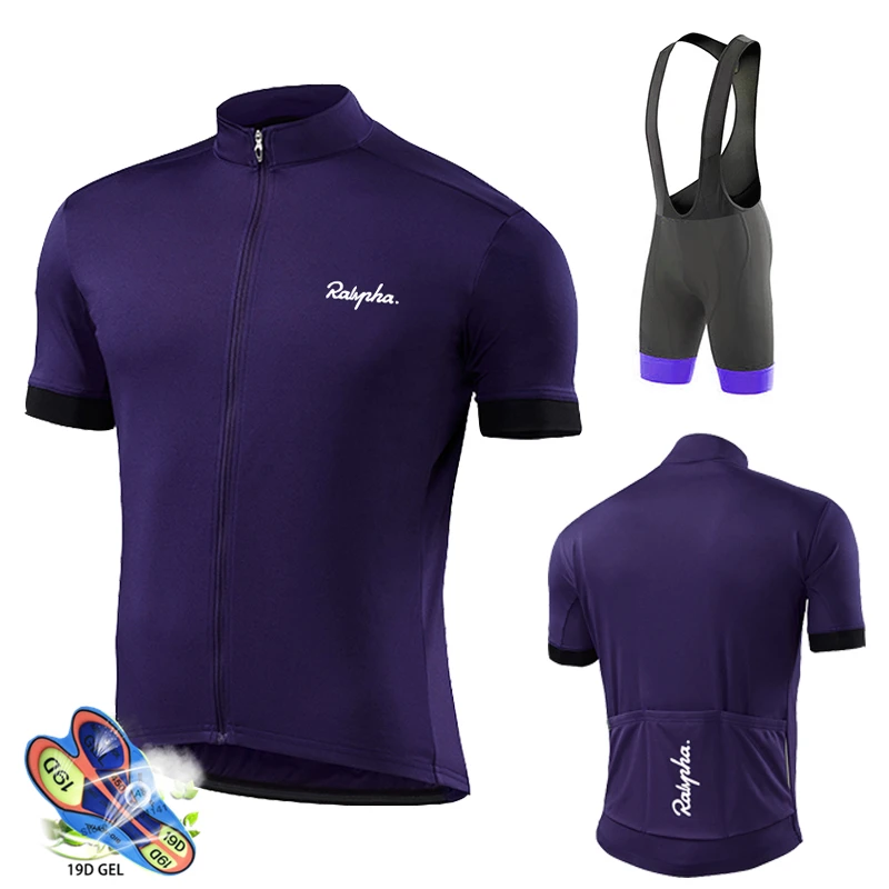 

2021 Team ralvpha Cycling Jerseys Bike Wear clothes Quick-Dry bib gel Sets Clothing Ropa Ciclismo uniformes Maillot Sport Wear