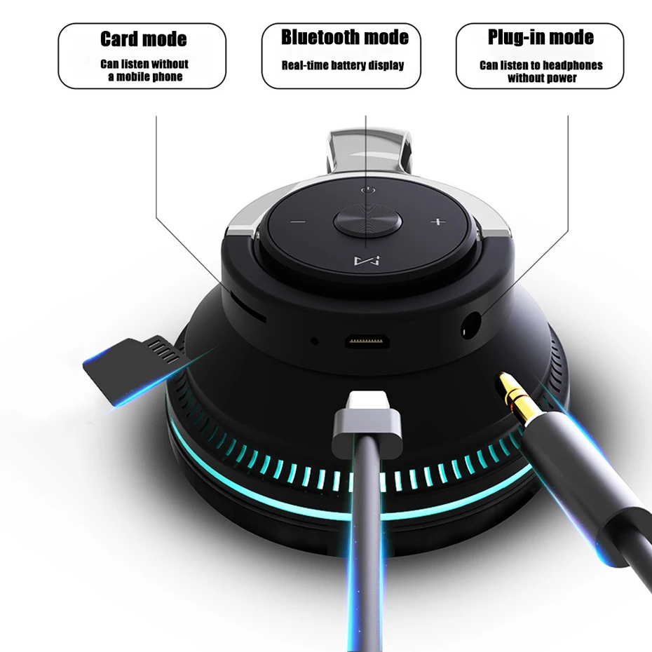 Светильник Кая Bluetooth гарнитура беспроводные складные компьютерные наушники с