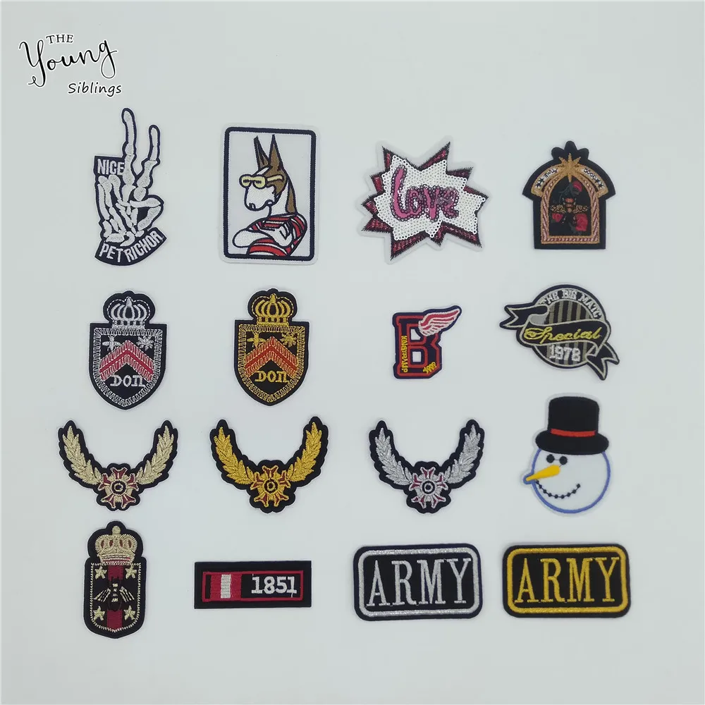 Вышивка мультяшная термоклейкая нашивка для шитья аппликация термоплавкий