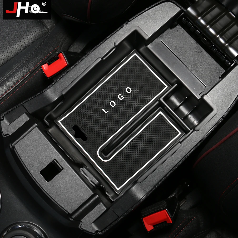 JHO Front Central Armrest Box Storage Tray For Ford Explorer 2011-2019 2018 2017 2015 2013 Car Organizer Container Accessories | Автомобили