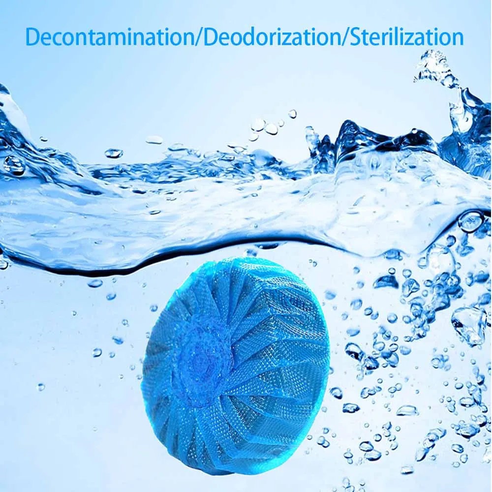 Лидер продаж синие пузыри для унитаза Автоматическая Промывка дух чистящее