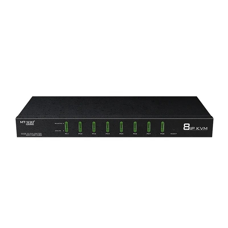 Оригинальный переключатель KVM 8 в 1 автоматический Каскадный OSD для