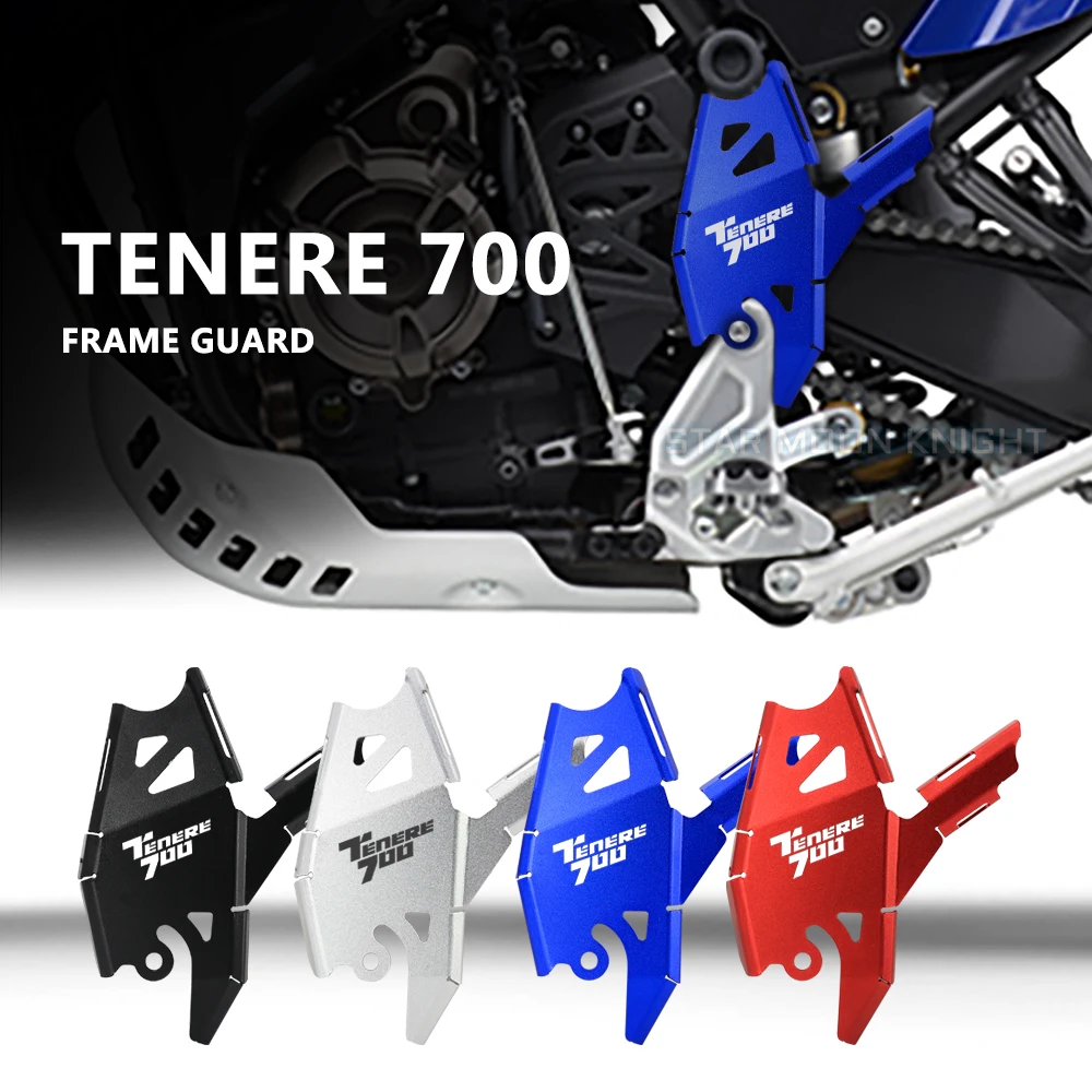 

For Yamaha Tenere 700 T7 T700 2019 2020 2021 Tenere700 Motorcycle Accessories ALUMINIUM Frame Protection Guard Covers XT700Z