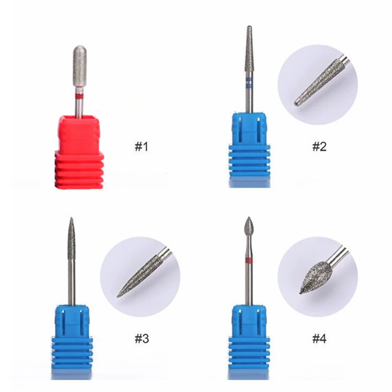 Fulljion 20 Types Metal Nail Drill Bit Machine Milling Cutter Rotary Electric For Gel Polish Manicure Art Accessories | Красота и