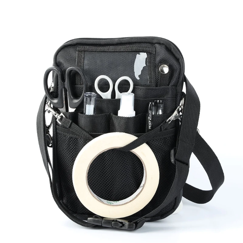 

Nurse Fanny Pack Waist Bag Belt Utility Kit Nursing Tools Pocket Organizer Waist Hip Bum Bag Multifunction Shoulder Chest Purse