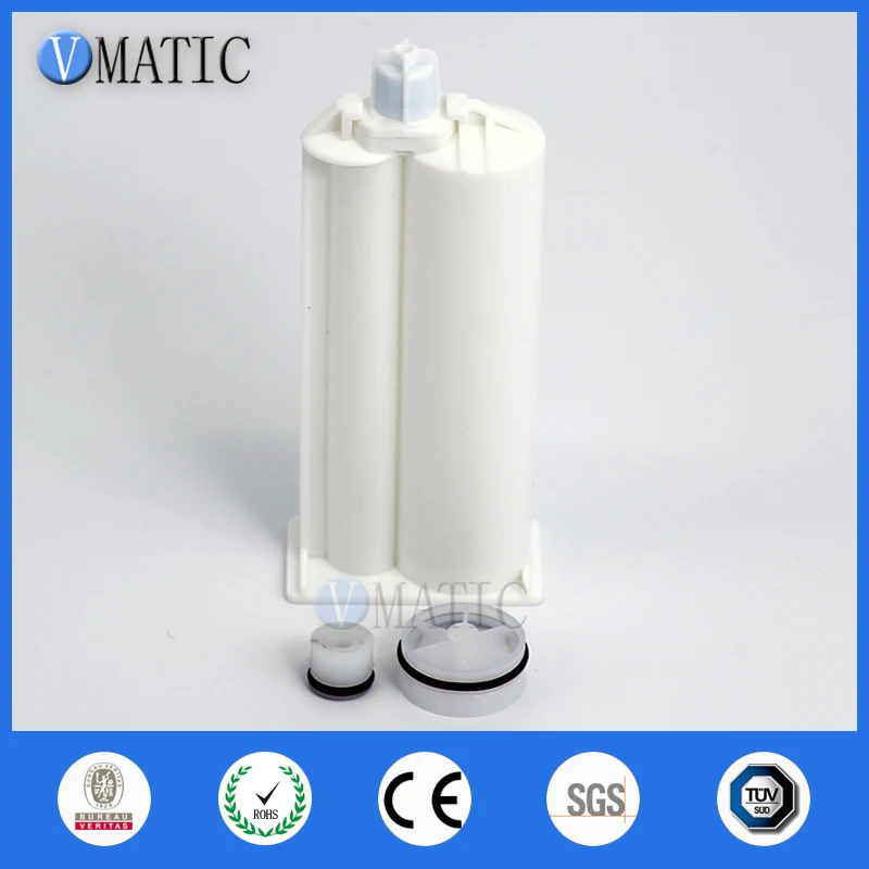 High Quality 2Pcs AB Epoxy Gun Cartridge 50 ml/cc Syringe 4:1 Two-Component Caulking | Обустройство дома