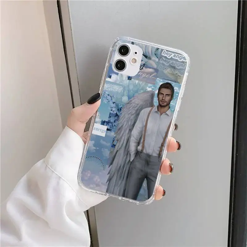 

Romance Club Phone Case Transparent for iPhone 11 12 mini pro XS MAX 8 7 6 6S Plus X 5S SE 2020 XR