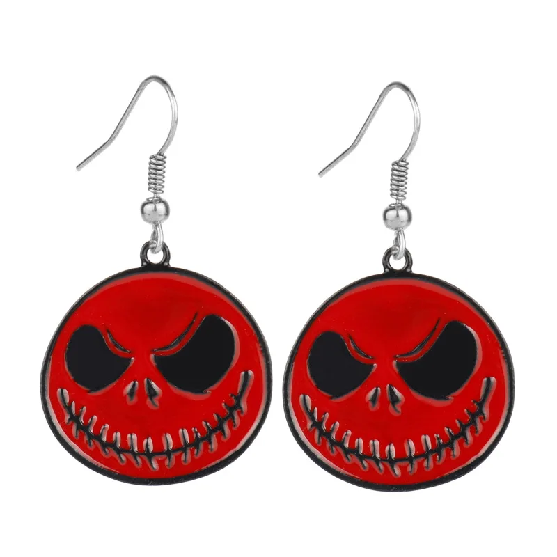 

Halloween Earrings Horror Funny Bat Witch Ghost Pumpkin Earings Pendientes Earing for Women