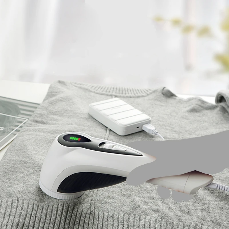 Портативное устройство для удаления ворса электрическое чистки одежды с машины