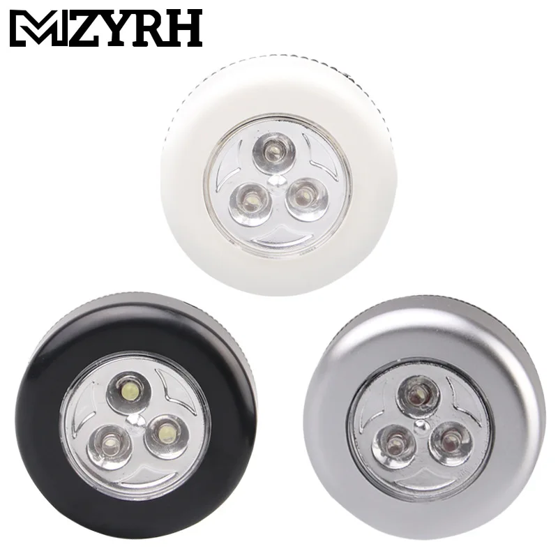 

Night Light Touch Lamp Emergency Light Car Reading Small Night Lamp Bedside Small Light Wall Light 3led Small Night Lamp