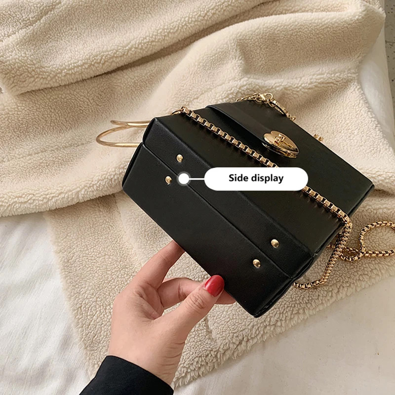 

Famous Lady's Same Bag for Women 2021 New Fashion Korean Versatile Messenger Bag Chain Bag Fashion Handbag Cow Leather Totes