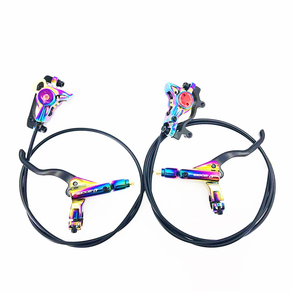 Зум красочный MTB велосипедный тормоз Гидравлический дисковый алюминиевый сплав