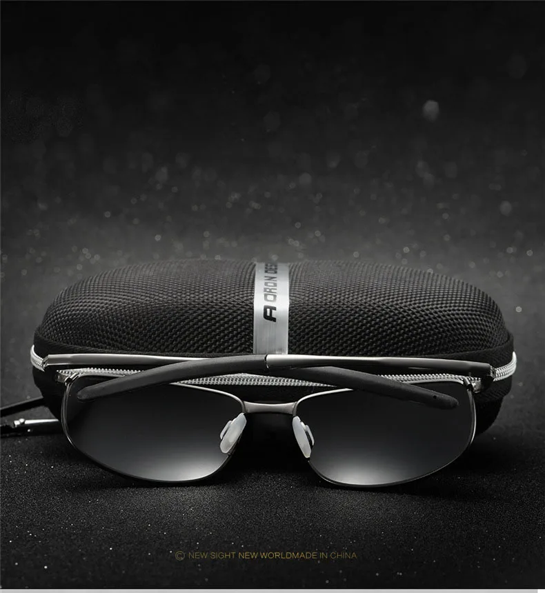 Солнцезащитные очки HDSUNFLY Мужские поляризационные модные дорожные солнечные в