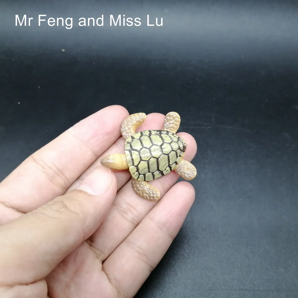 Мини модель морских черепашек животного Дошкольная развивающая игрушка игра для