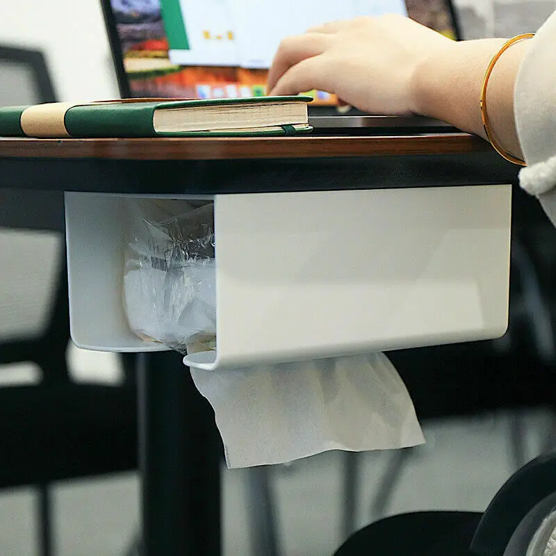 Новинка 2019 пластиковая коробка для хранения кухонной бумаги Настенная туалетной