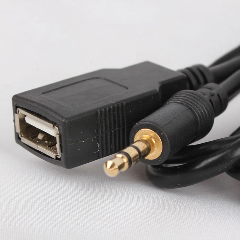 USB AUX адаптер для автомобильной стереосистемы цифровой CD дисков 3 5 мм интерфейс