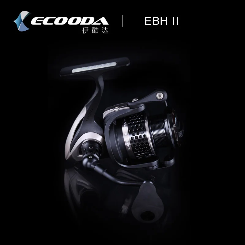 ECOODA Black Hawk II 1500-5000 металлическая катушка спиннинга для морской рыбалки/Пресноводная лодка рок-бас приманка для ловли на крючок