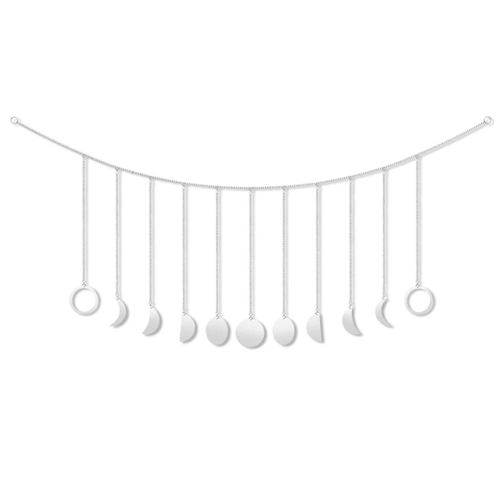 

Moon Pendant Metal Beautiful Home Decoration for Bedroom Living Room Dormitory Office Decoration DC120