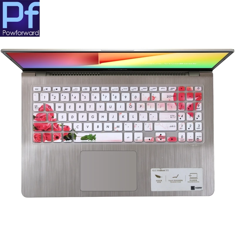 Для ASUS VIVOBOOK S15 K530F K530FN X512 X512FL X512FJ X512UA X512FA X512DA X512UF 15 6 дюйма клавиатура протектор