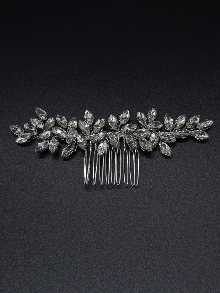 Роскошные Стразы расческа для волос невесты повязка на голову аксессуары