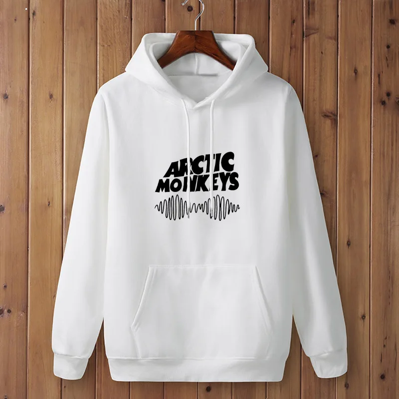 Осень-зима ARCTIC MONKEYS звуковая волна с принтом флисовые толстовки пуловеры