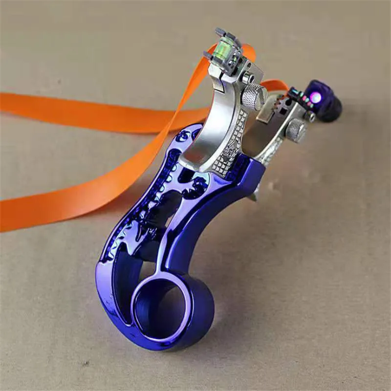Slingshot охотничий сплав катапульты с плоской резиновой лентой для съемки на